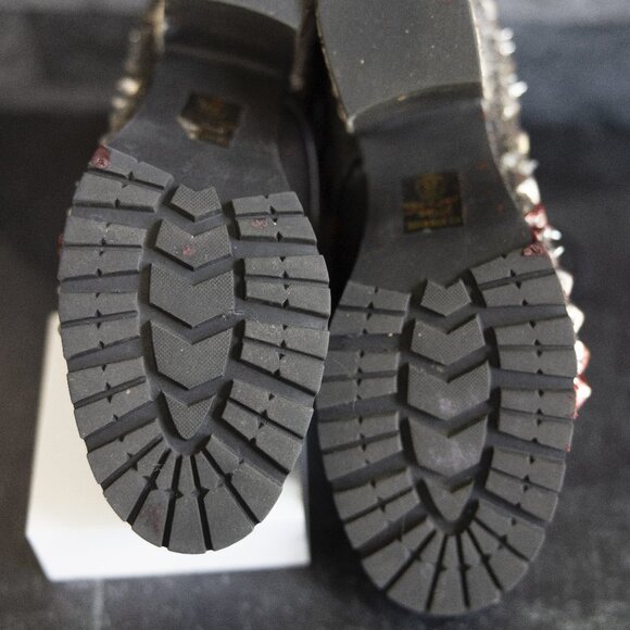 Michael Myers Zombie Peepshow Horror Boots - Size 8 - Bloody Horror Booties - Picture 9 of 13